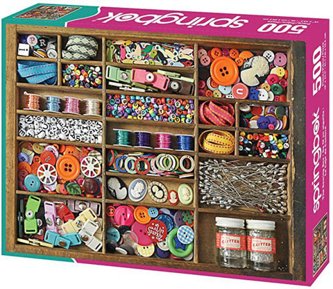 Springbok - The Sewing Box 500pc Jigsaw Puzzle