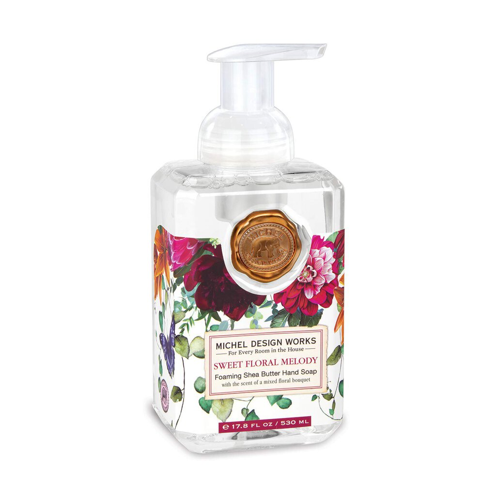 Michel Design Works Foaming Shea Butter Hand Soap - Sweet Floral Melody 17.8oz