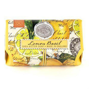 Michel Design Works Shea Butter Soap Bar - Lemon Basil 8.7oz