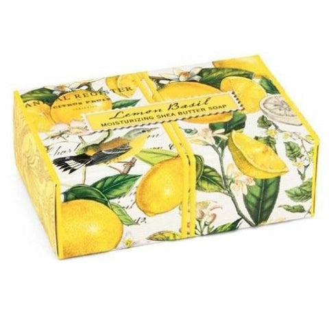 Michel Design Works Shea Butter Soap Bar - Lemon Basil 4.5oz