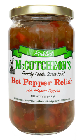 McCutcheon's Hot Pepper Relish 16oz