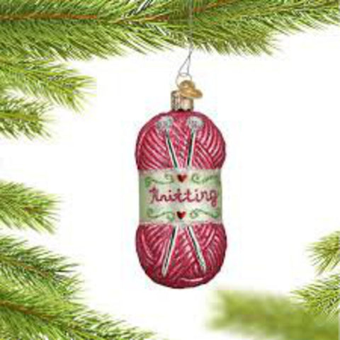 Old World Christmas - Knitting Yarn Ornament