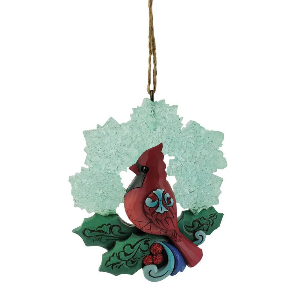 Jim Shore Ornament - Winter Wonderland Cardinal 6009490