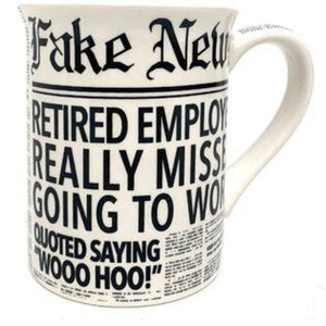 Our Name is Mud - Fake News Retired Mug