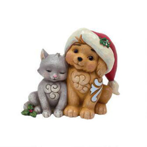 Jim Shore - Christmas Dog & Cat 6011485