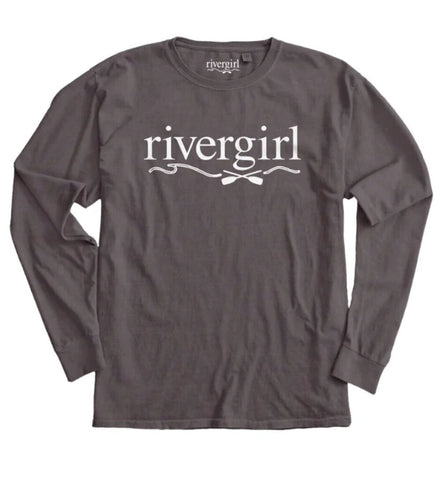 rivergirl Long Sleeve Tee - Amethyst - Size XXL