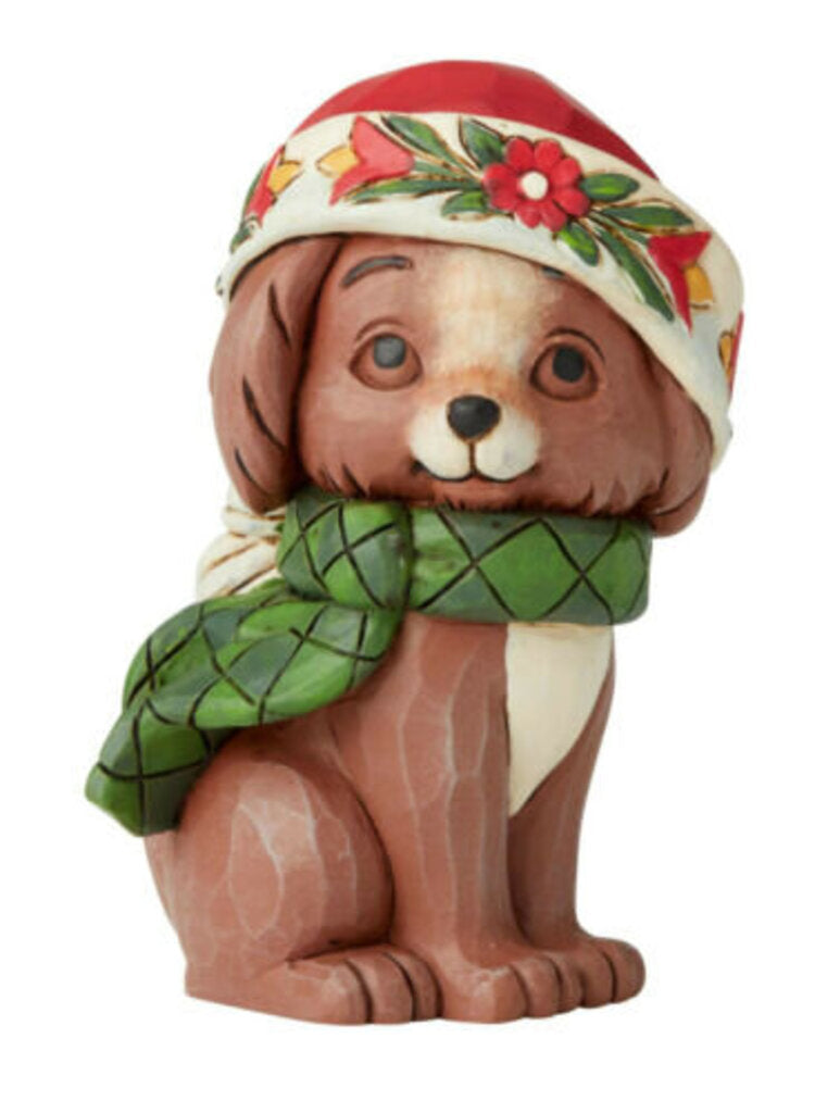 Jim Shore Mini Christmas Puppy 6004296