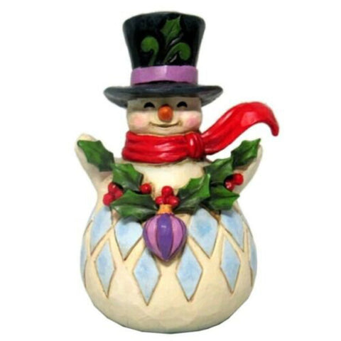 Jim Shore "Making Things Merry" Pint Sized Snowman 6009006