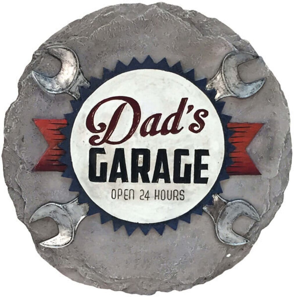Dad's Garage Stepping Stone