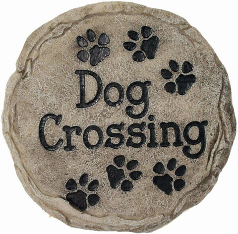 Dog Crossing Stepping Stone