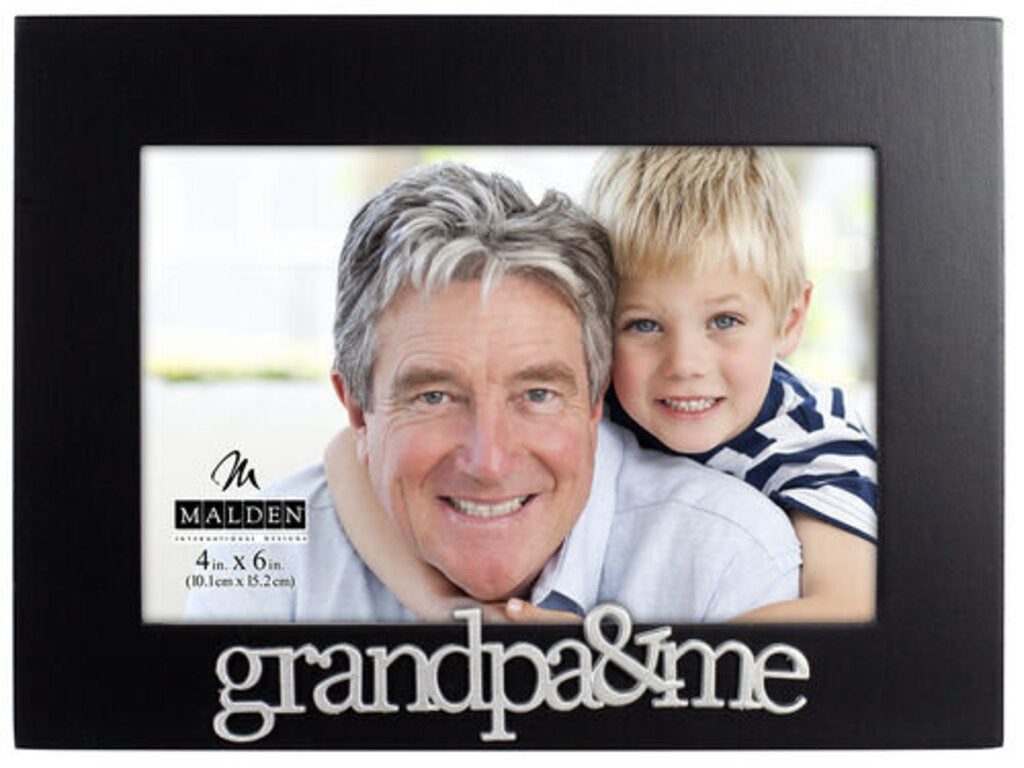Malden International Grandpa & Me 4x6 Photo Frame
