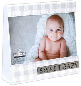 Malden International - Sweet Baby Photo Wedge 4x6