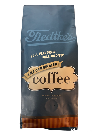 Tiedtke's Coffee - Half Caffeinated 12oz
