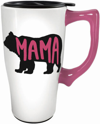 Ceramic Travel Mug - Mama Bear