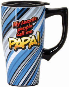 Ceramic Travel Mug - Call Me Papa