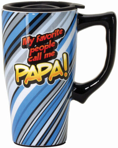 Ceramic Travel Mug - Call Me Papa