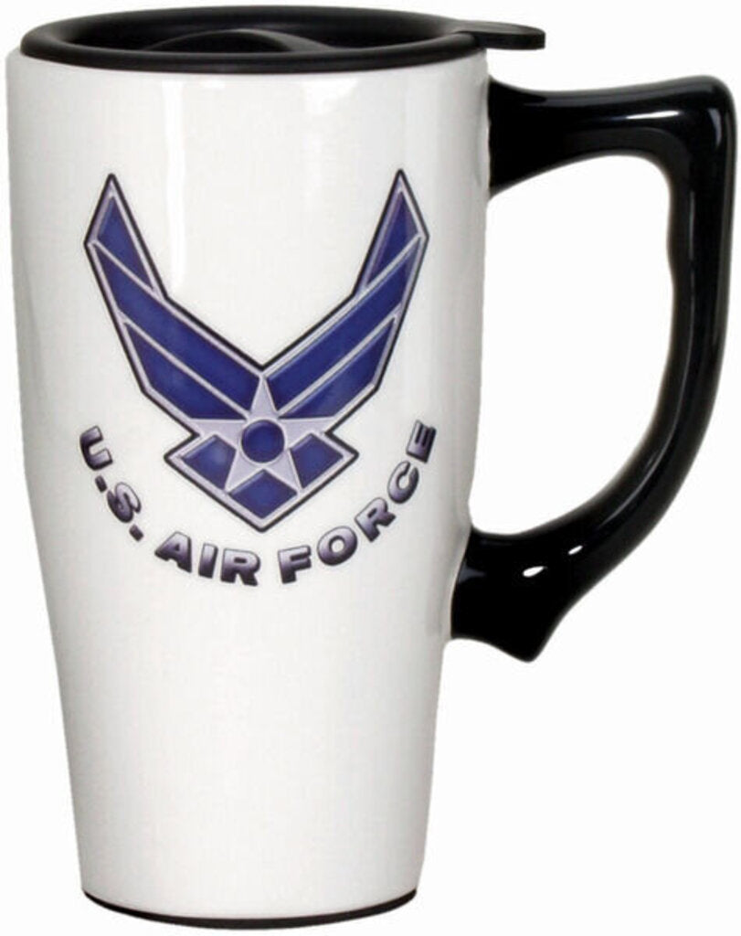 Air Force Ceramic Travel Mug