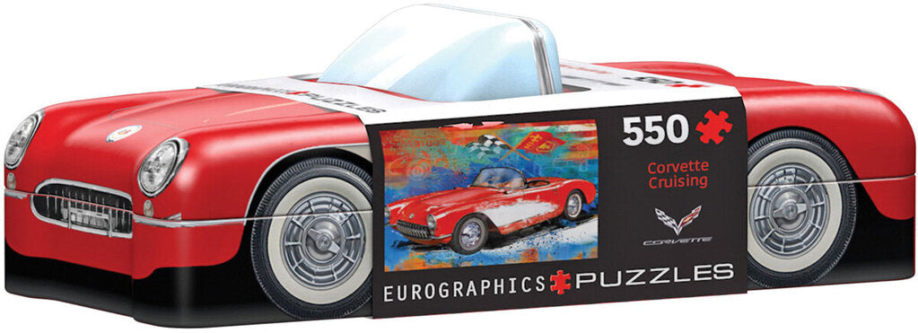 Eurographics Puzzles - Corvette Cruising 550pc Jigsaw Puzzle
