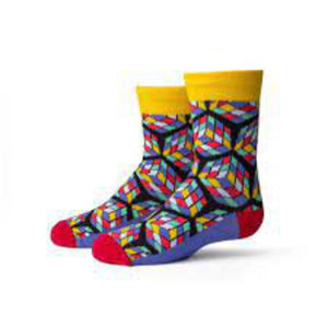 Two Left Feet Kids Socks - Challenger Accepted (Small)