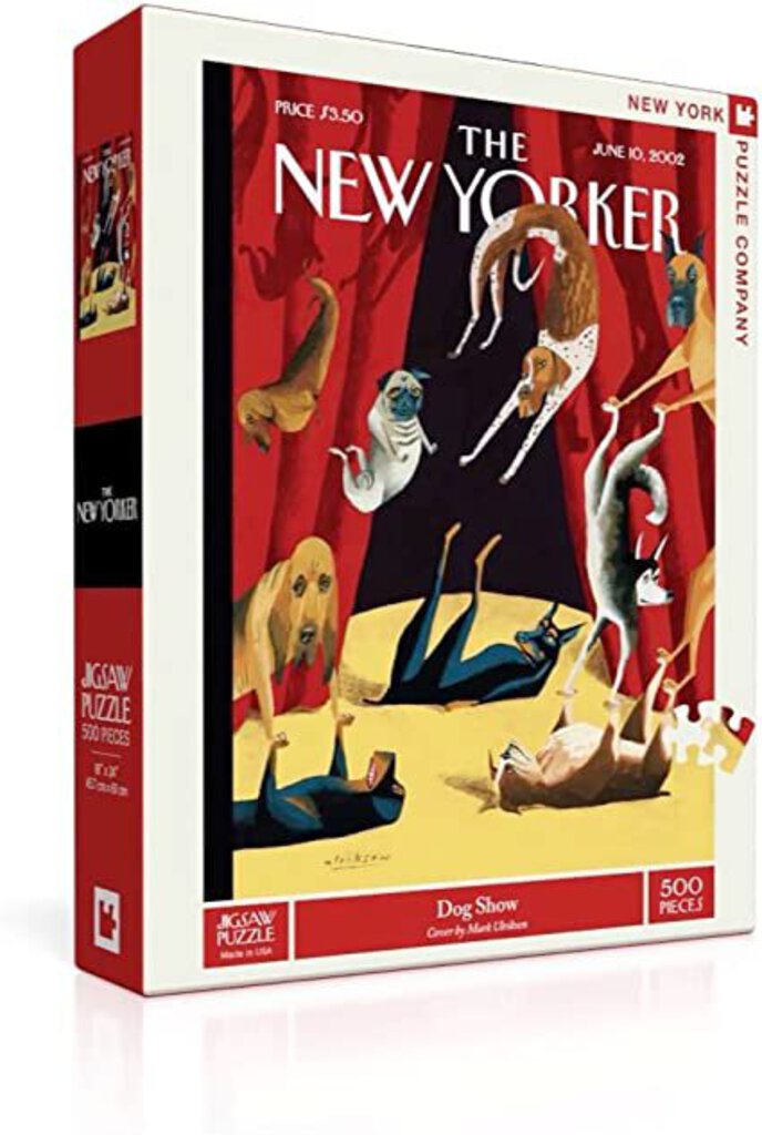 New York Puzzle Company - New Yorker Dog Show - 500 Piece Jigsaw Puzzle