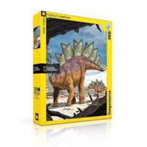 New York Puzzle Company - Stegosaurus 200pc Jigsaw Puzzle