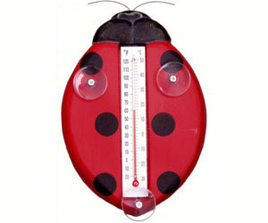 Window Thermometer Ladybug