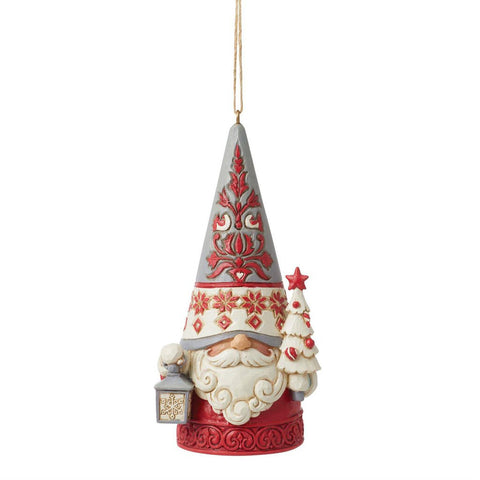 Jim Shore Nordic Noel Gnome Ornament 6012894