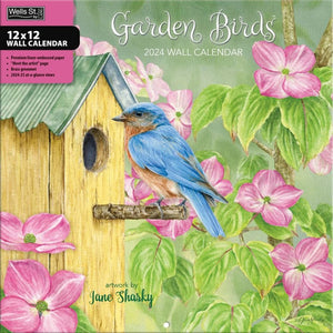 Lang 2024 Calendar - Garden Birds