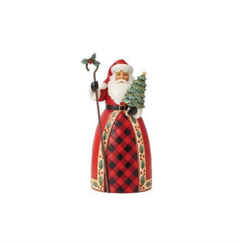 Jim Shore - "Christmas Traditions" Highland Glen Santa