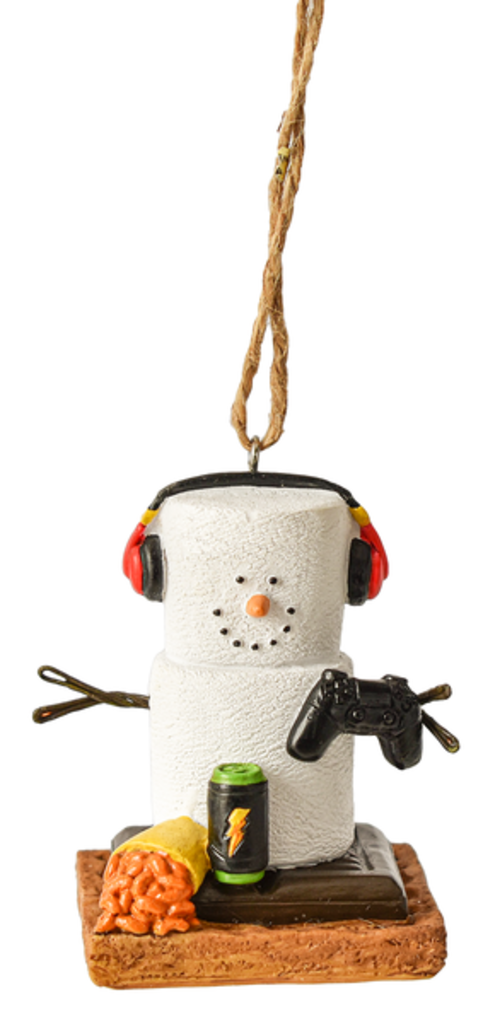 S'mores Ornament - Video Gamer