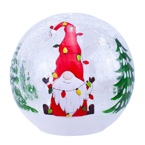 Christmas Gnome LED Globe