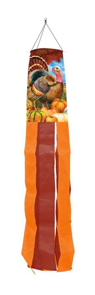 Fall Windsock - Turkey & Pumpkins