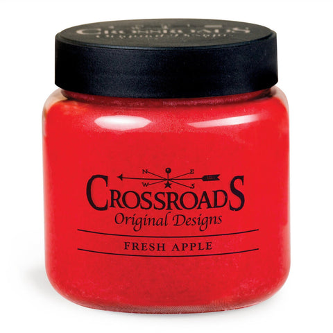 Crossroads Candle 16oz Jar - Fresh Apple