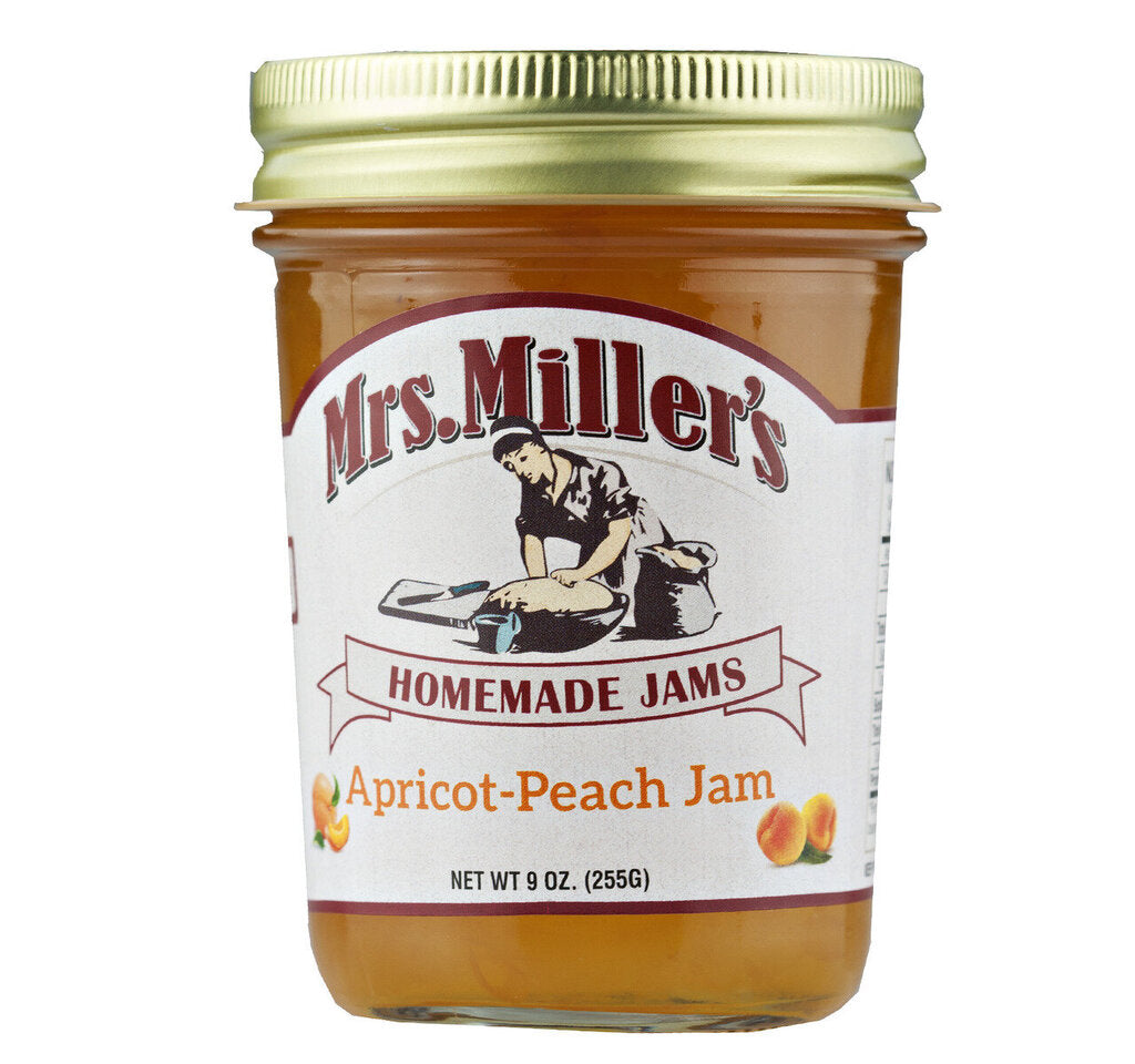 Mrs. Miller's Homemade Jams - Apricot Peach 9oz.