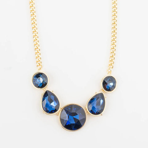 Rayna Necklace - Gold Faceted