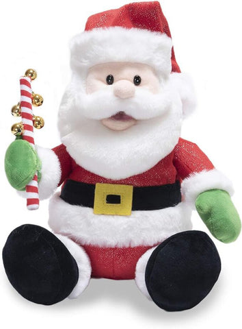 11" Jingling Animated Santa