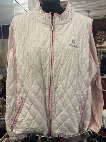Pink Ohio State Quilted Vest