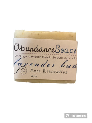 Abundance Soap - Lavender Bud 4oz Handcrafted Soap Bar
