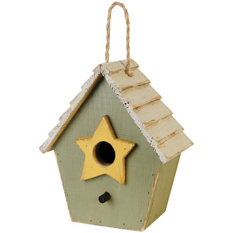 Carson Home Accents - Green Star Birdhouse