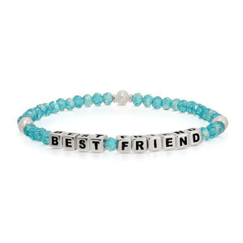 Colorful Words Bracelet - Best Friend