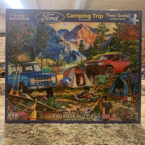 White Mountain Camping Trip 1000pc Puzzle
