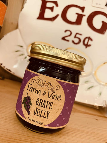 Farm & Vine Grape Jelly - 9.5oz