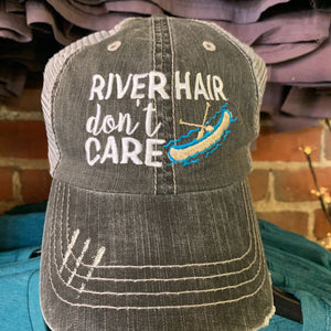 River Hair Don't Care Trucker Cap hat